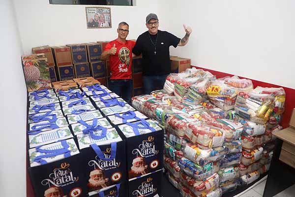 Sindicato arrecada mais de 3 toneladas de alimentos na campanha Natal Solidário